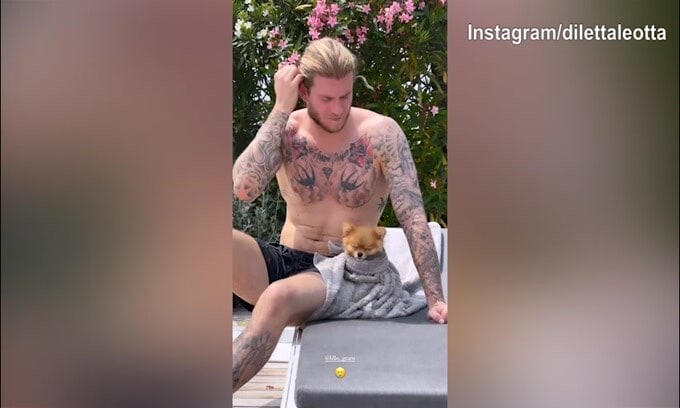 Lillo Leotta tra Diletta e Karius
