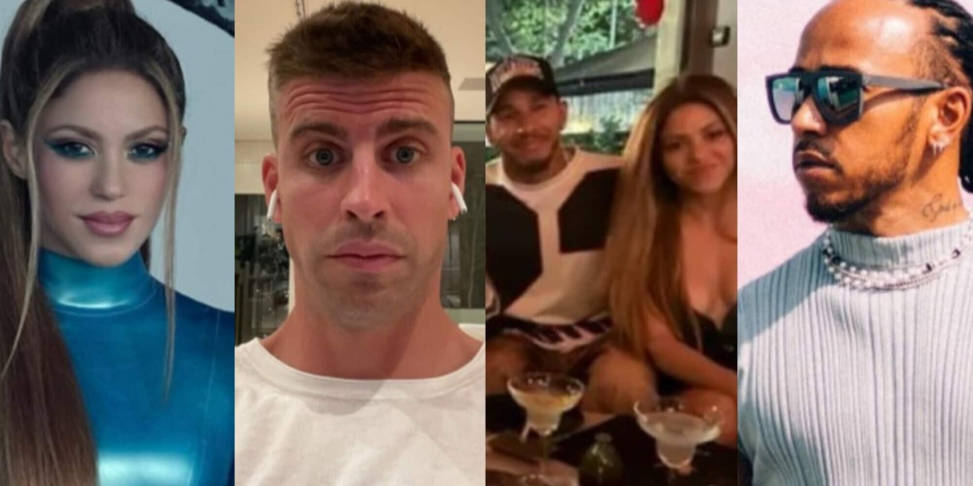 Hamilton-Shakira, Piqué geloso? Cosa dicono le ultime voci