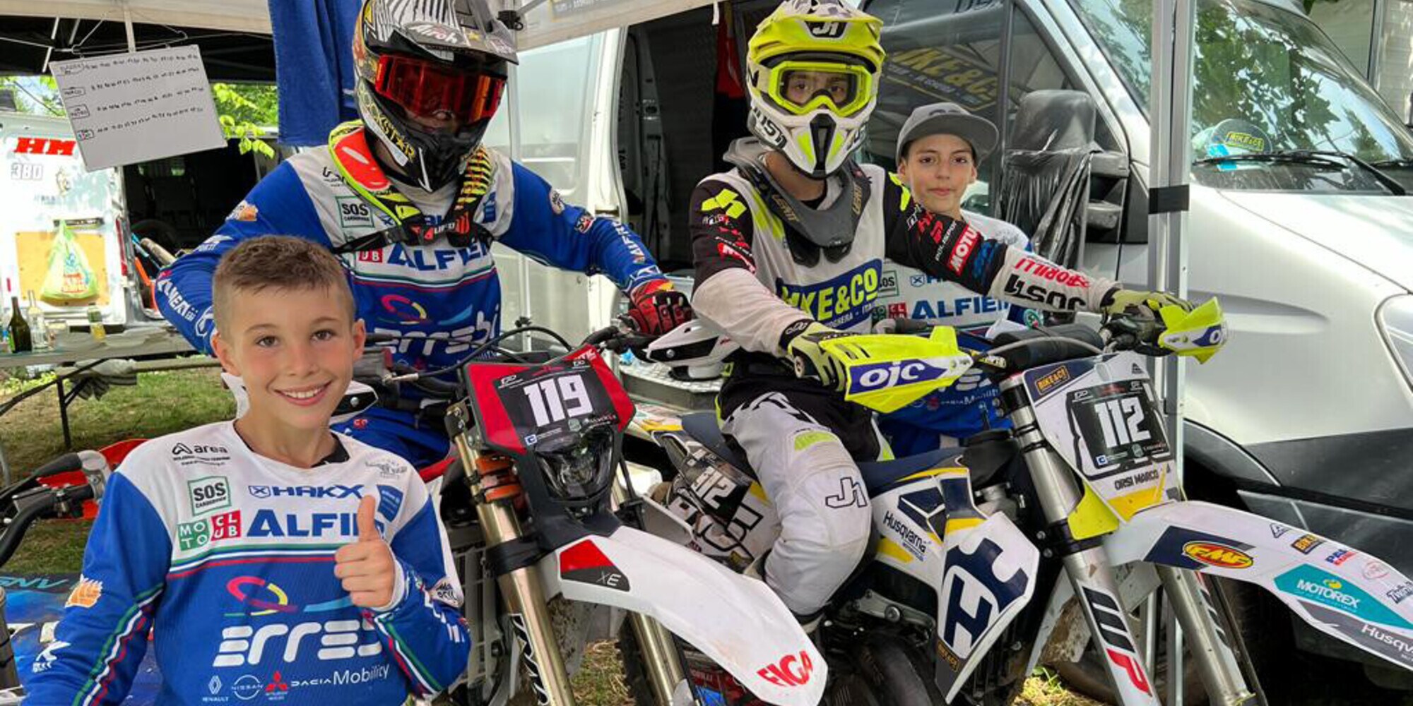 Ancora successi per il moto club Alfieri, tra Italiani Major, minienduro e non solo
