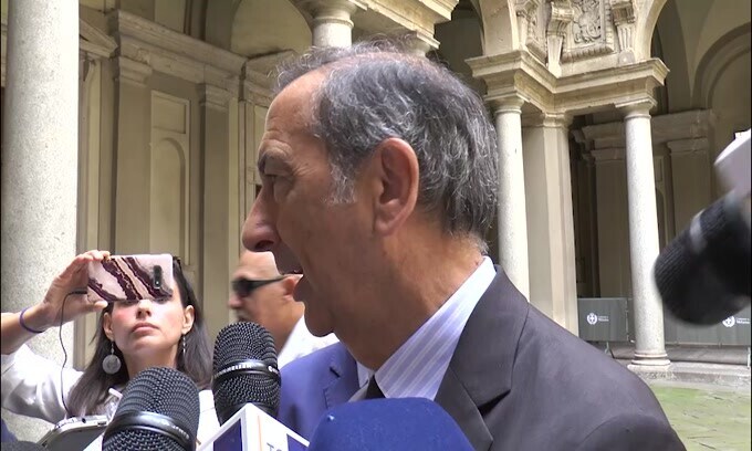 Sala: "Berlusconi? Offro camera ardente a Palazzo Marino"