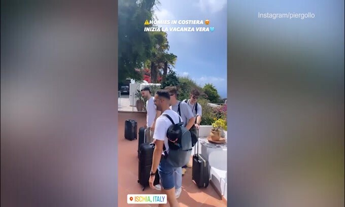 Iniziano le vacanze, Gollini non nasconde l'entusiasmo