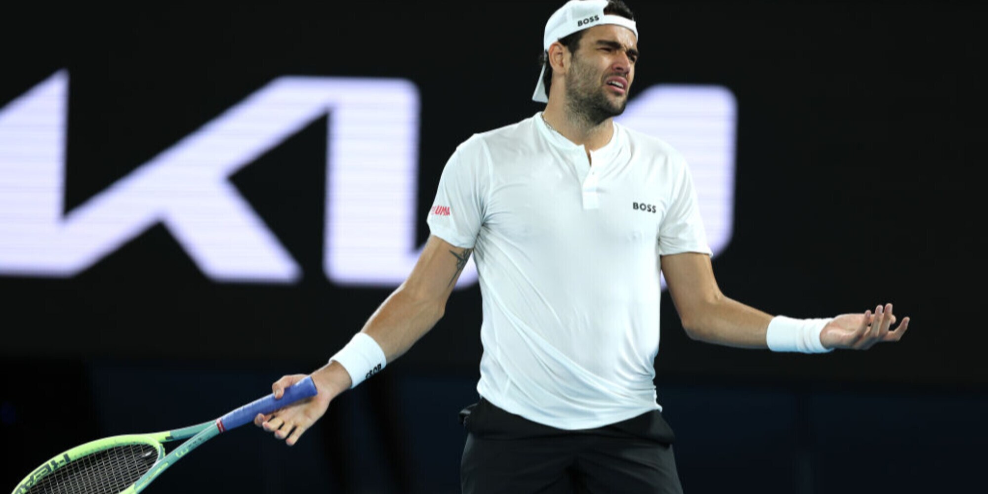 Berrettini, sconfitta e lacrime a Stoccarda: battuto da Sonego. Musetti ok