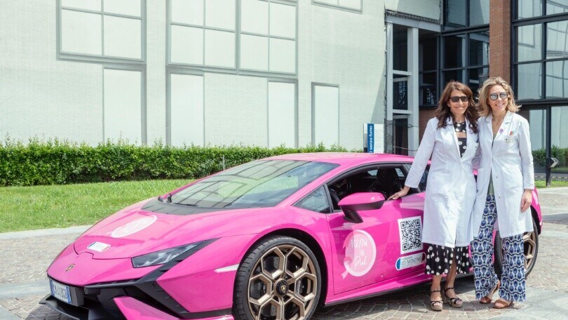 Arriva la Lamborghini rosa per la 1000 Miglia