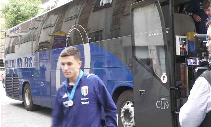 Italia Under 20, il rientro a casa degli azzurrini