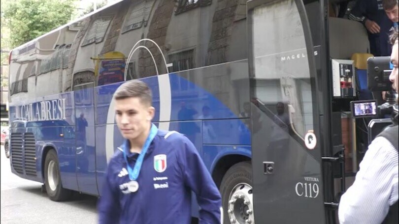 Italia Under 20, il rientro a casa degli azzurrini