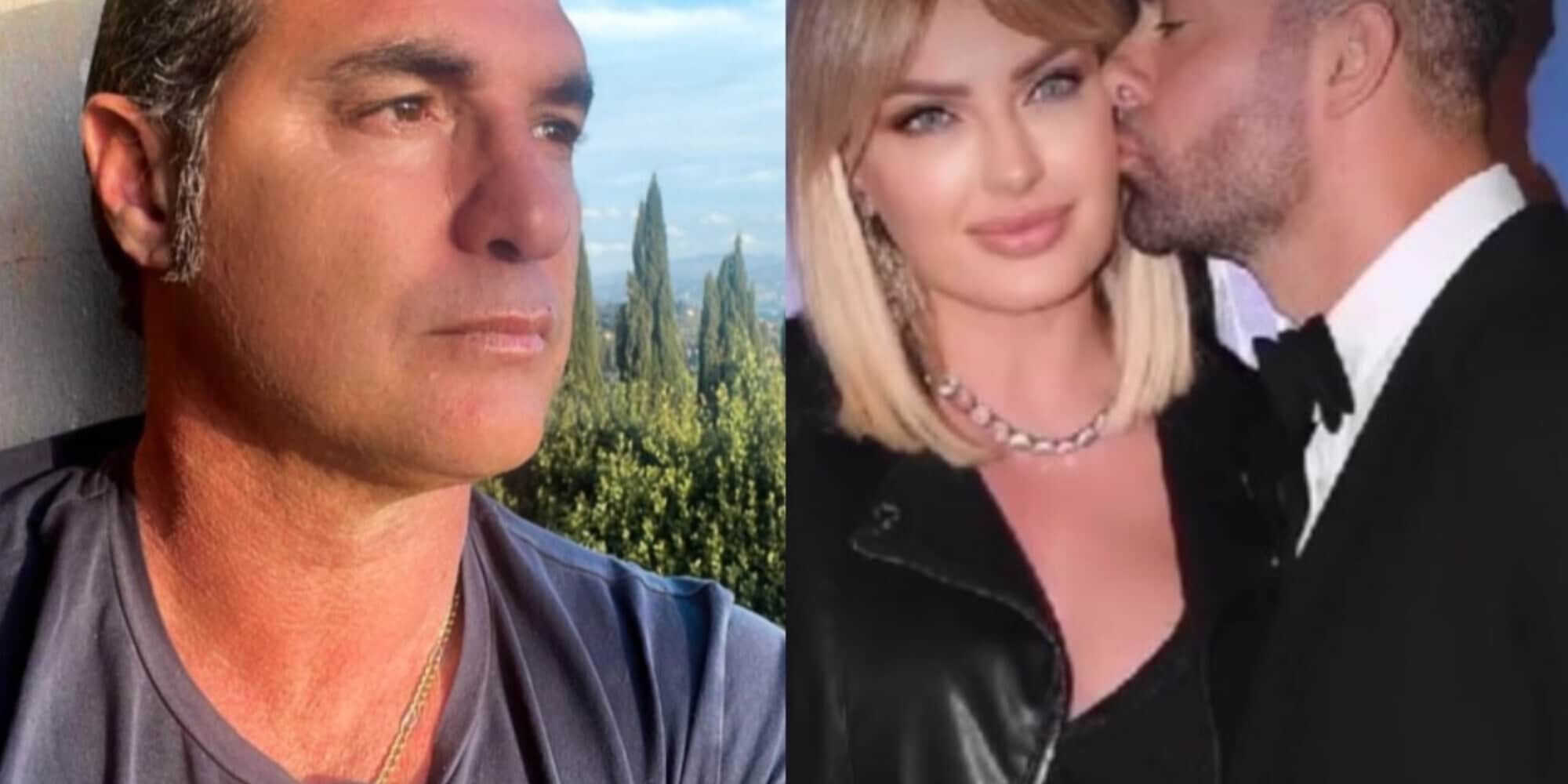 Amoruso addio, Manila Nazzaro e Stefano Oradei insieme sul red carpet