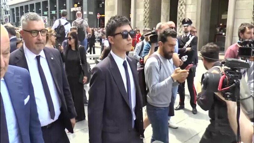Funerali Berlusconi, l'Inter presente con Zhang e Marotta