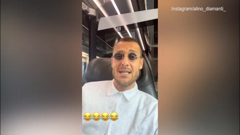 Diamanti, il Tagikistan e il figlio Taddeo Gino: il siparietto social