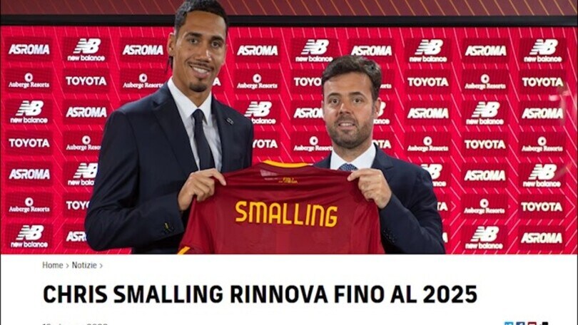 Ufficiale, Smalling ha rinnovato con la Roma