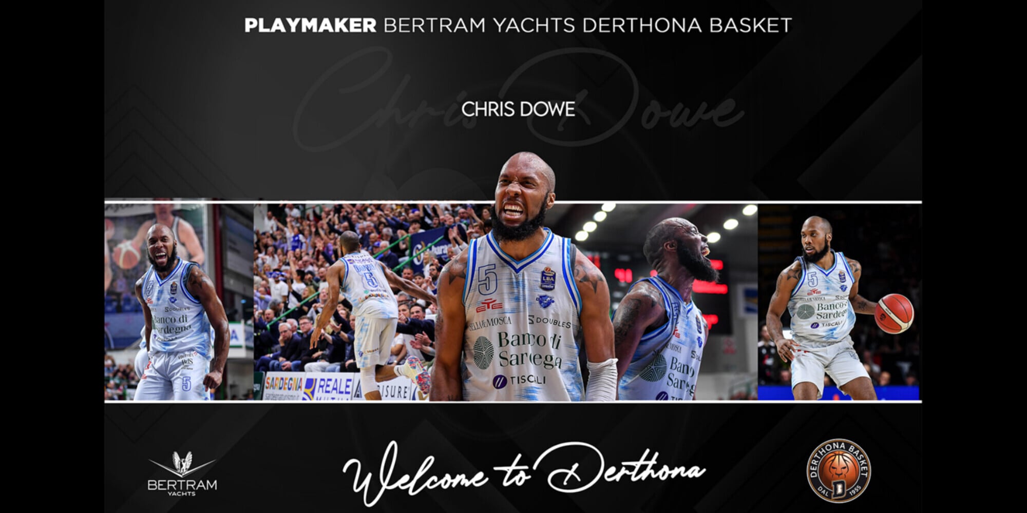 Bertram Derthona: Chris Dowe firma per i Leoni