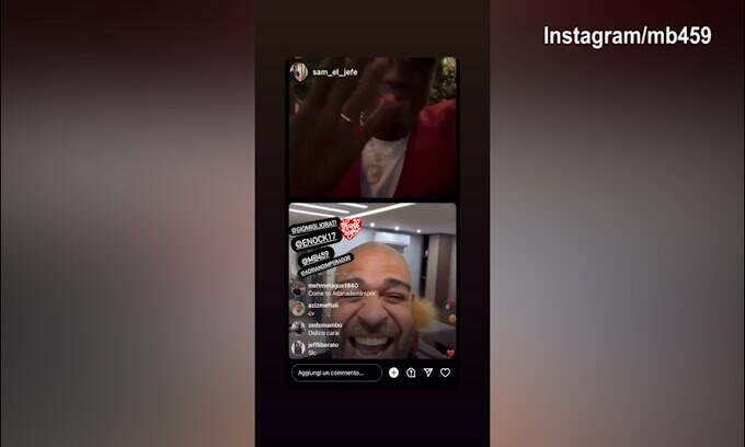 Matrimonio Enock Balotelli: Mario in diretta con Adriano