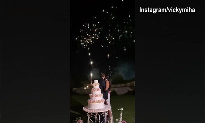 Virginia Mihajlovic ed Alex Vogliacco si sono sposati, le immagini del matrimonio