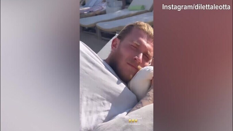 La festa è partita, ma...Karius dorme!