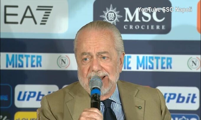 De Laurentiis a Garcia: "Mi basterebbe la finale di Champions"