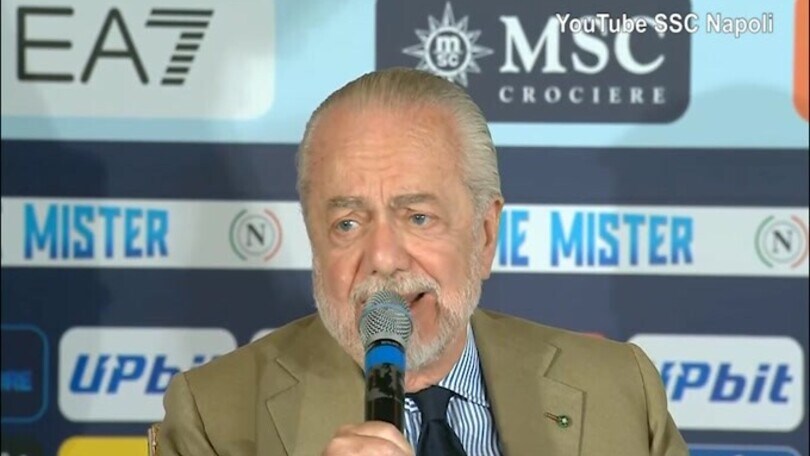 De Laurentiis a Garcia: "Mi basterebbe la finale di Champions"