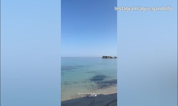 Vacanza per Agus e Lautaro, panorama spettacolare!