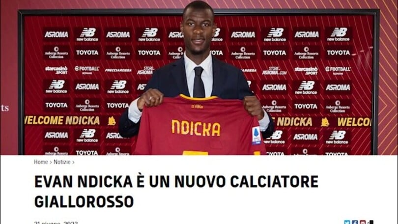 Roma, è ufficiale: preso N'dicka