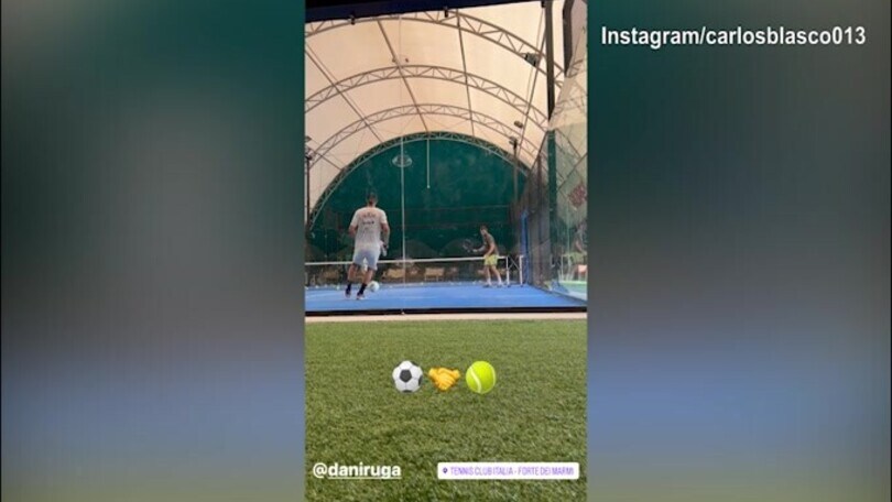 Juve, Rugani e i riflessi super: l'allenamento speciale a calcio e tennis