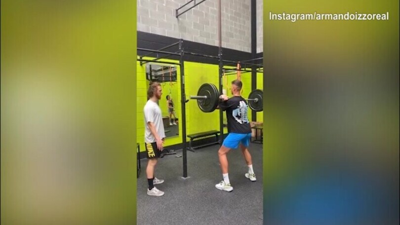 Gollini, non solo mare: il video del duro allenamento in palestra