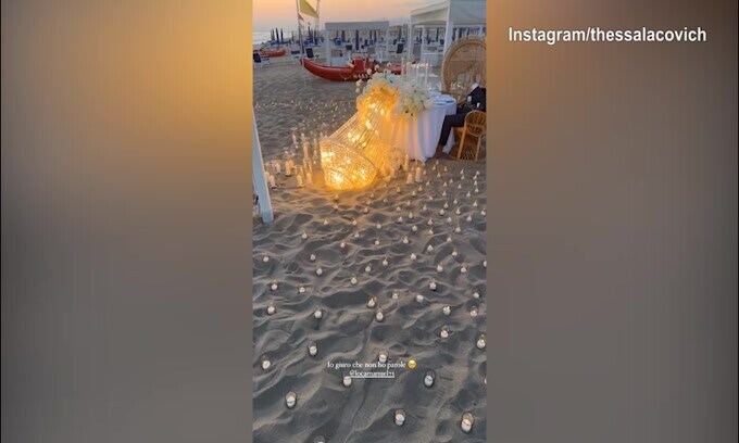 Locatelli, la sorpresa per Thessa è super romantica!