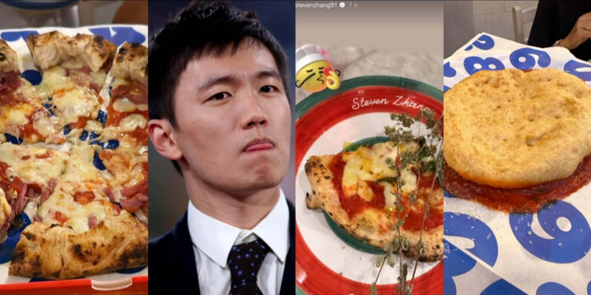 Inter, Zhang a Napoli: fame di mercato o di pizza? Cuori e baci social