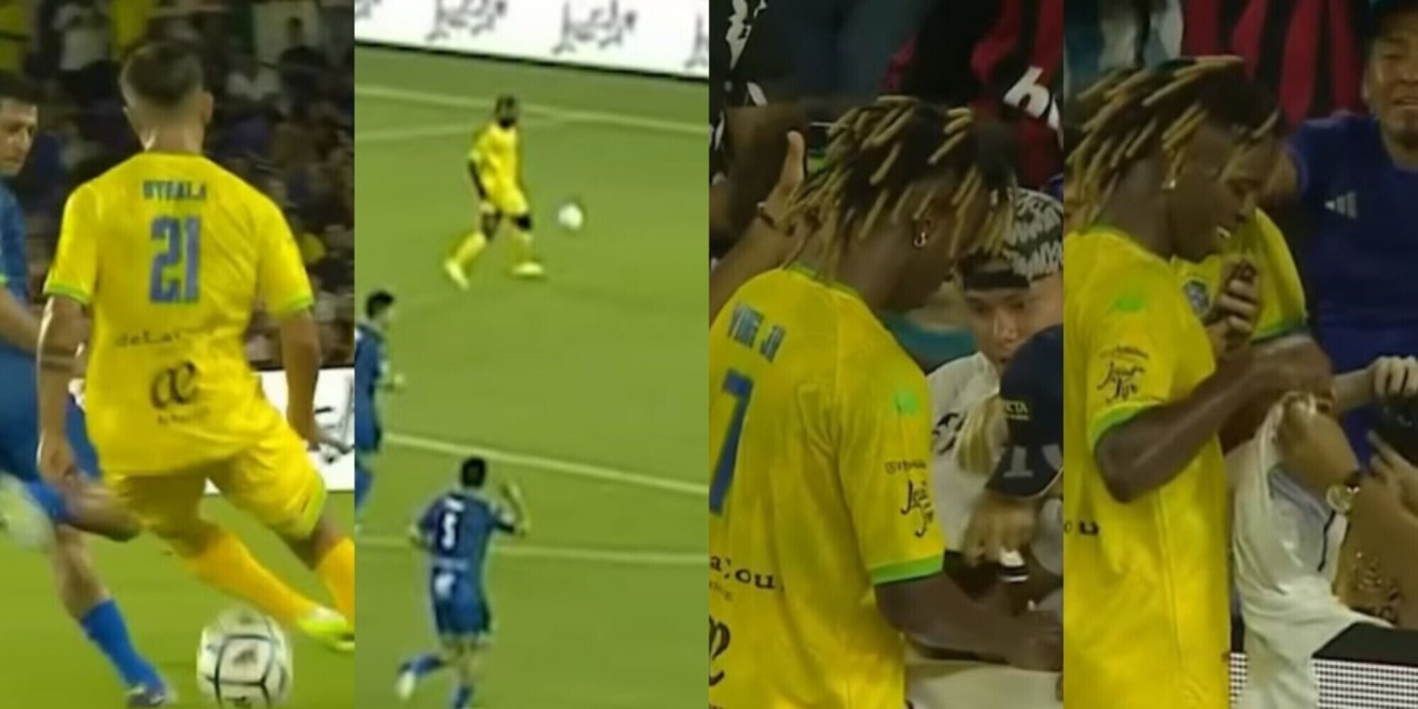 Dybala e Vinicius in campo con la stessa maglia: show da fantamercato