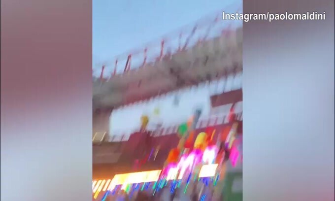 Milano, concerto Coldplay: a San Siro ci sono Maldini ed Ibra
