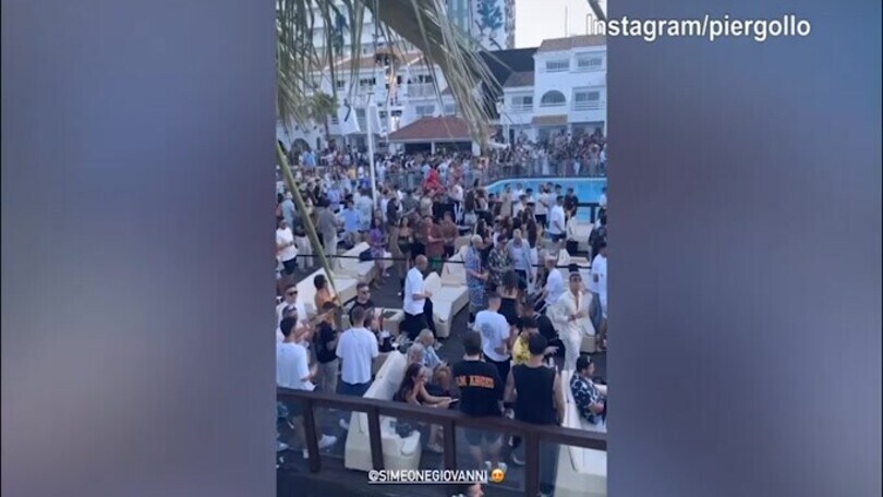 "Incredibile, proprio lui!": Gollini becca il Cholito a Ibiza