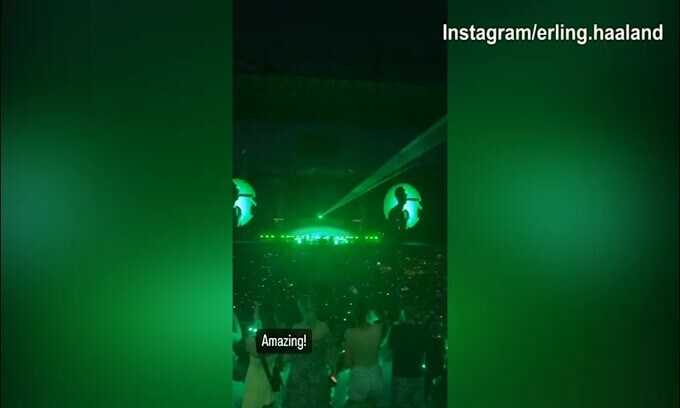 Milano, concerto Coldplay: Haaland a San Siro
