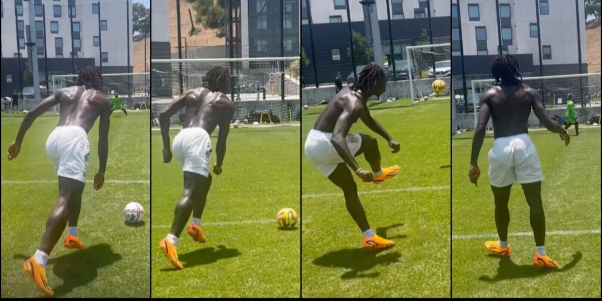 Juve, Kean già pronto per Allegri: l'allenamento sui tiri è perfetto