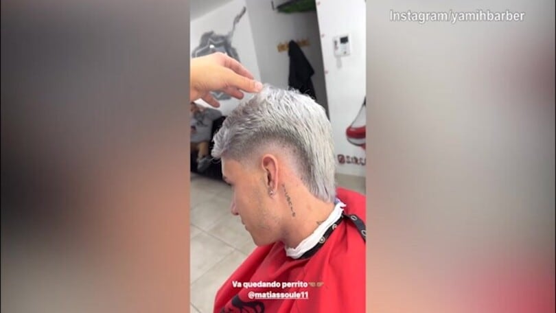 Restyling vista calciomercato: Soulé si rifà il look