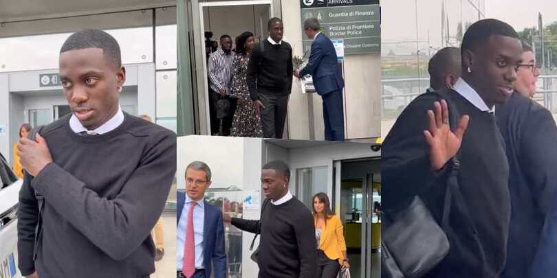 Weah è atterrato a Torino: inizia l'avventura con la Juve!