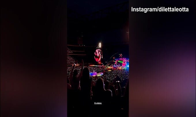 Coldplay a San Siro, ci sono anche Diletta Leotta e Karius