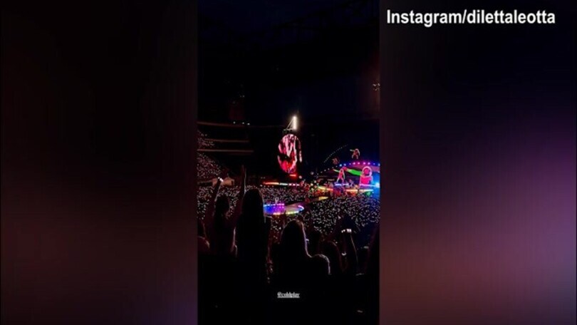 Coldplay a San Siro, ci sono anche Diletta Leotta e Karius
