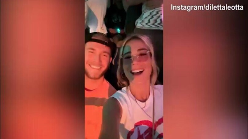 Coldplay a Milano, Diletta e Karius scatenati al concerto