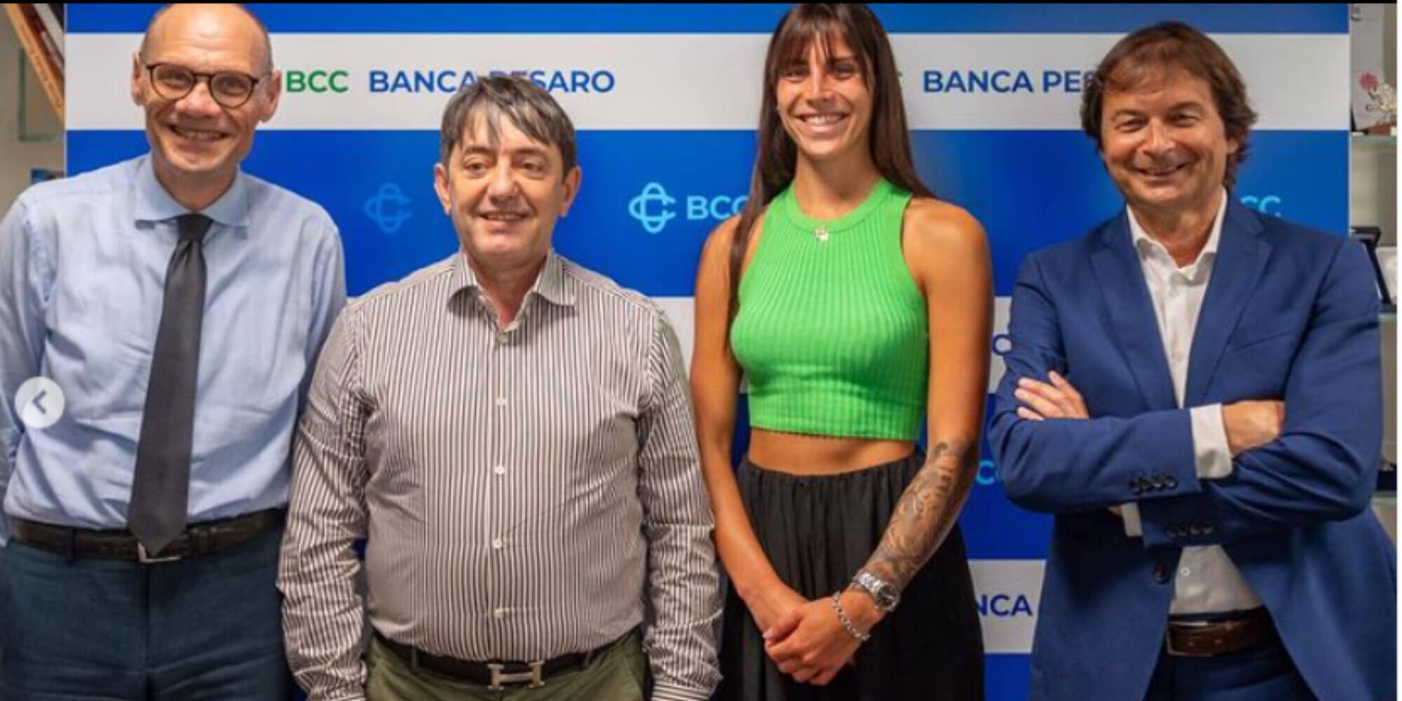 Claudia Provaroni è una giocatrice di Vallefoglia