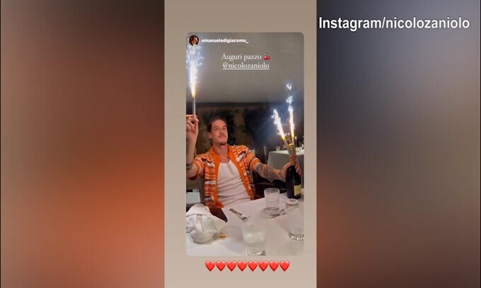 Zaniolo compie 24 anni, ecco come ha festeggiato