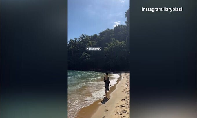 Ilary Blasi mozzafiato: il video a Ilha Grande