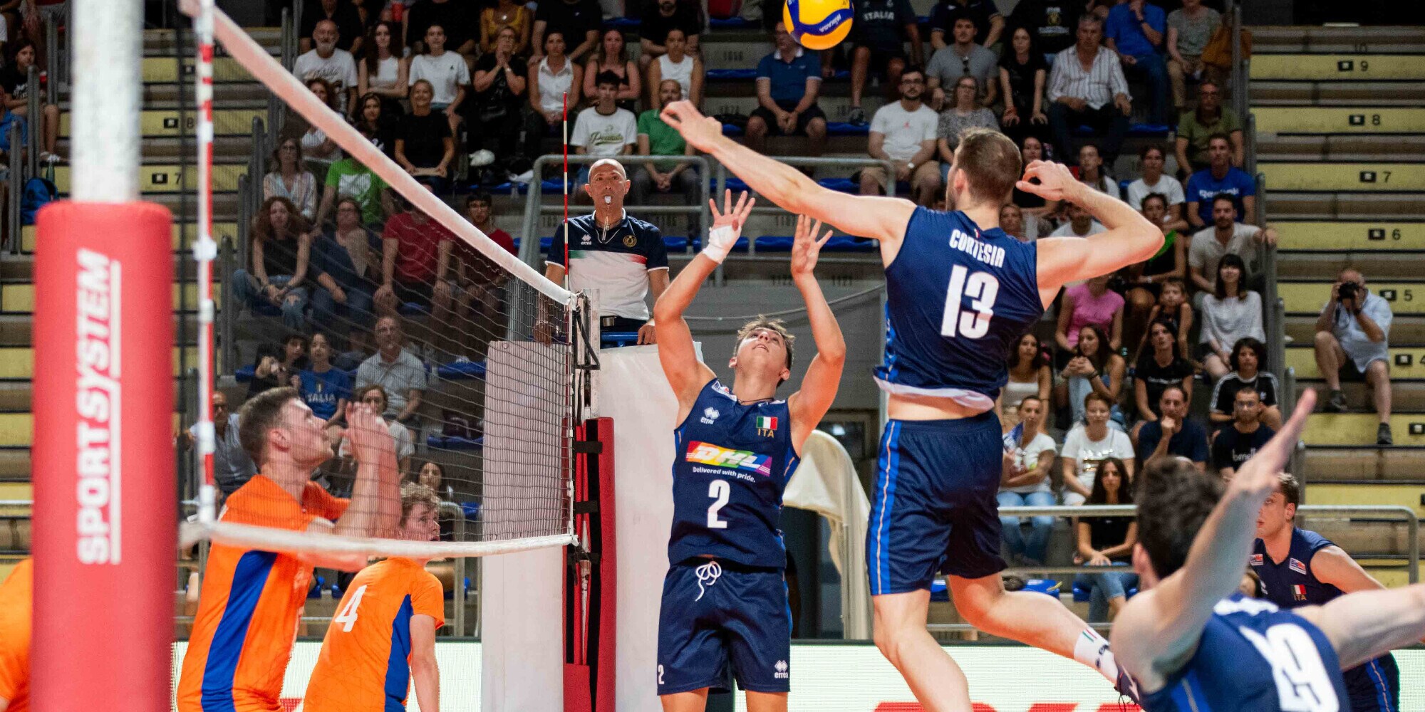 Torneo dei 2 Mari: l'Italia batte l'Olanda in tre set