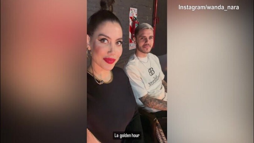 Wanda e Icardi dietro le quinte di Masterchef: il video social
