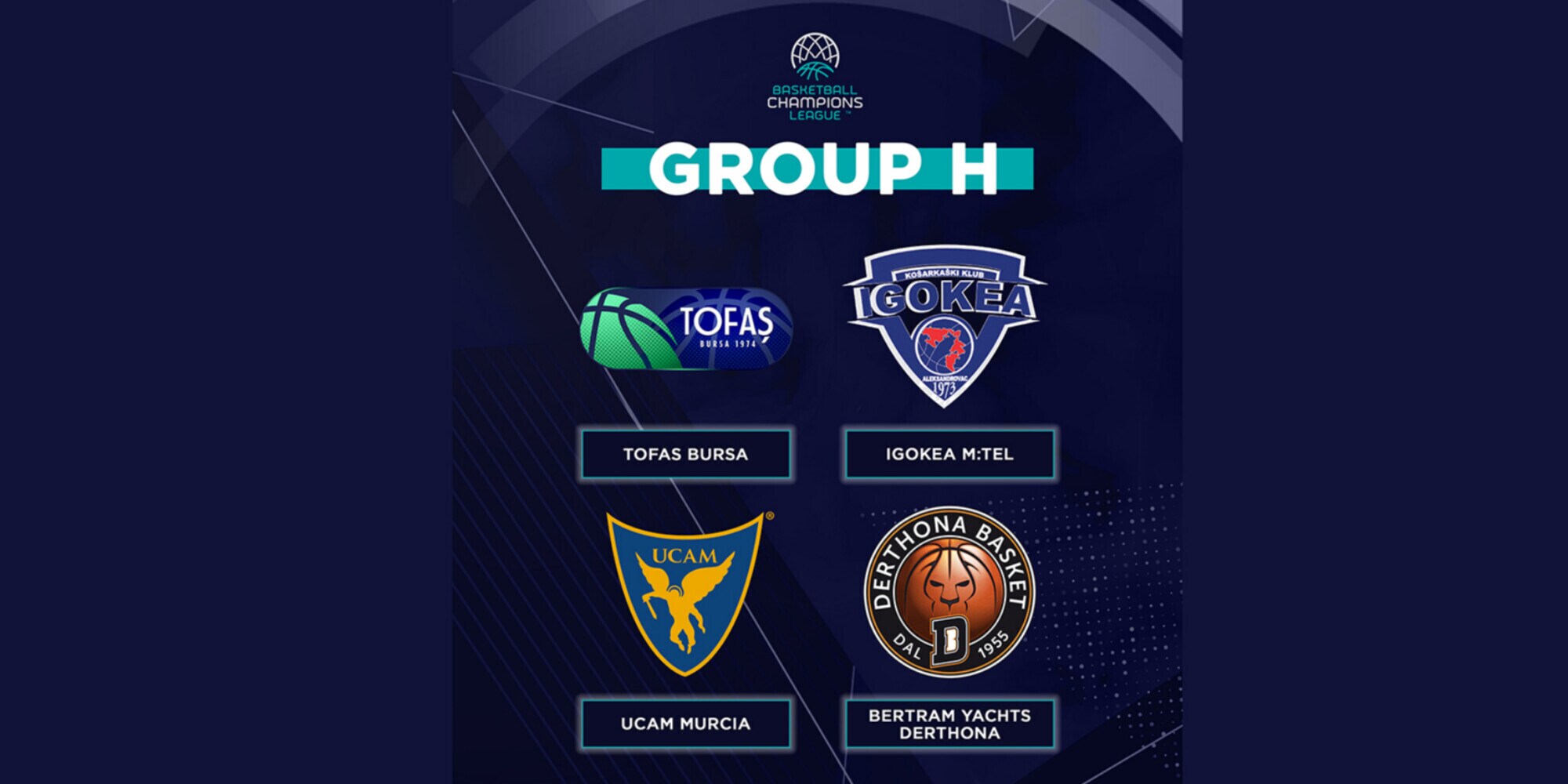 La Bertram Derthona nel Gruppo H di BCL