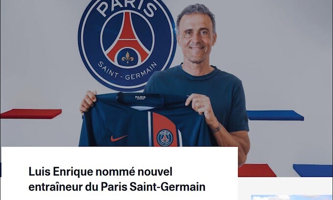 Ufficiale, Luis Enrique è il nuovo allenatore del Psg