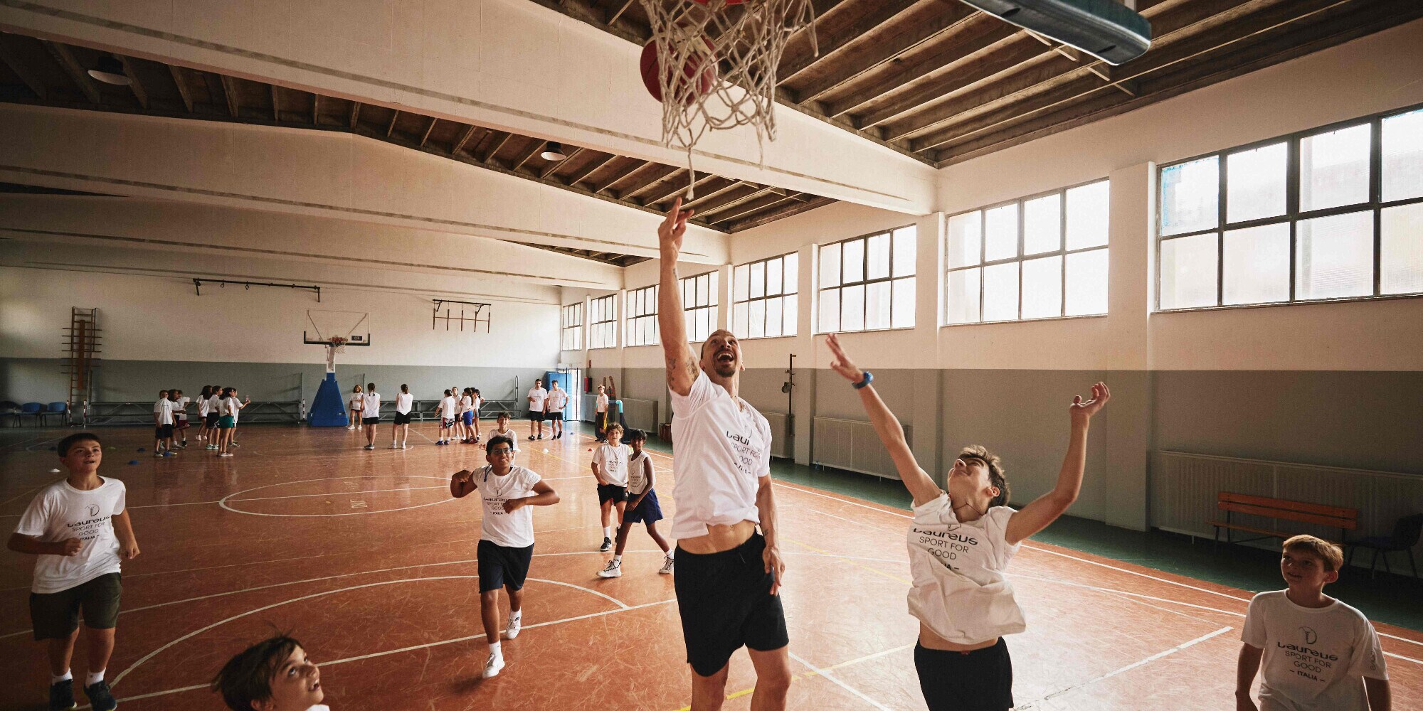 Fondazione Laureus Italia, H&M Move e Zlatan Ibrahimovic per i ragazzi