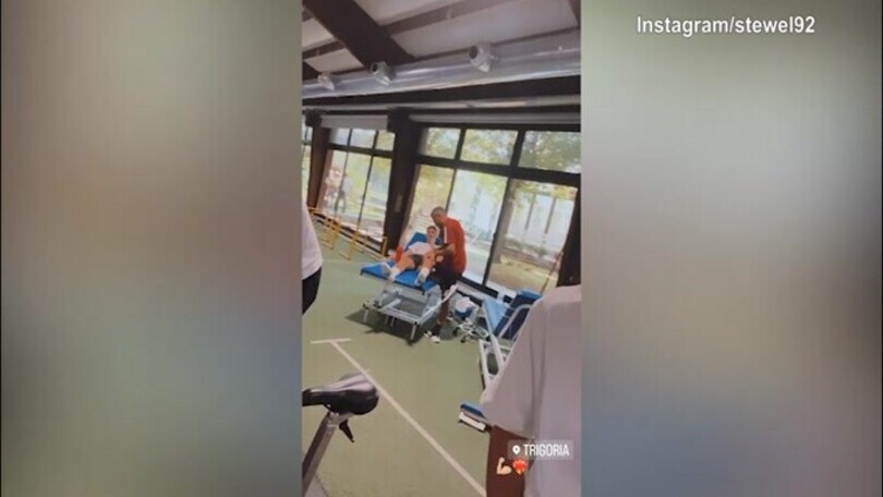 Roma, vacanze finite: Abraham ed El Shaarawy a Trigoria