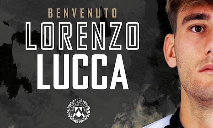Ufficiale, Lucca ha firmato con l'Udinese