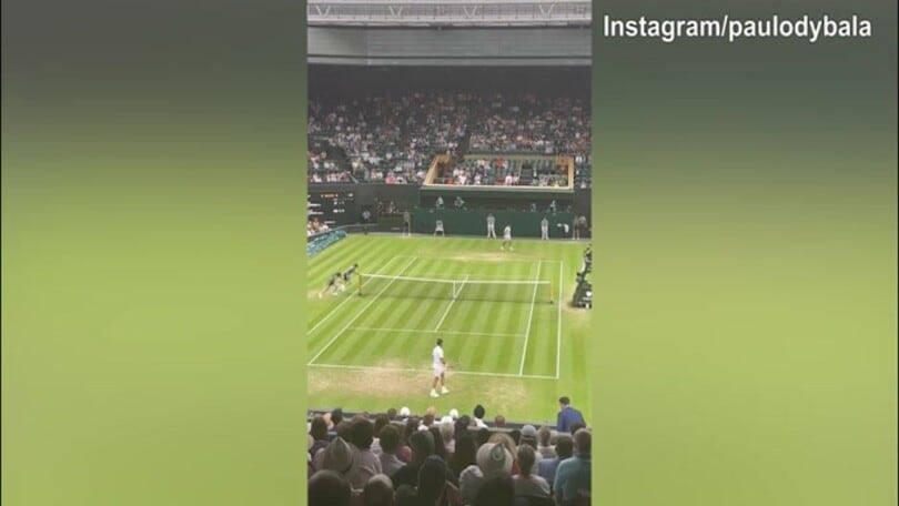 Roma, a Wimbledon spunta Paulo Dybala