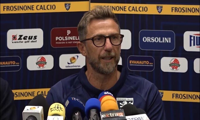 Di Francesco: "Qui a Frosinone per ritrovare il sorriso"