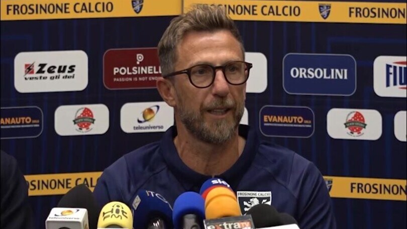 Di Francesco: "Qui a Frosinone per ritrovare il sorriso"