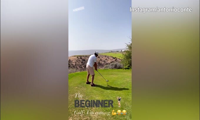 Antonio Conte cambia sport: "Golf, sto arrivando"