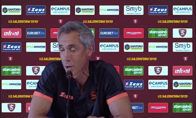 Paulo Sousa: "Ho voluto rimanere a Salerno, credo nel progetto"